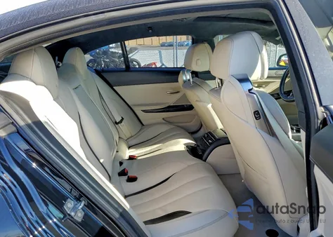 2017 BMW 650 I Gran Coupe из США, поврежденный, VIN WBA6D4C5XHD977788